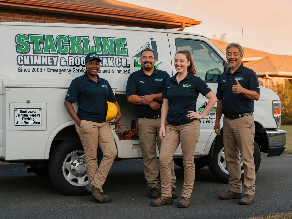 Chimney flashing repair company in Lakeville, MA